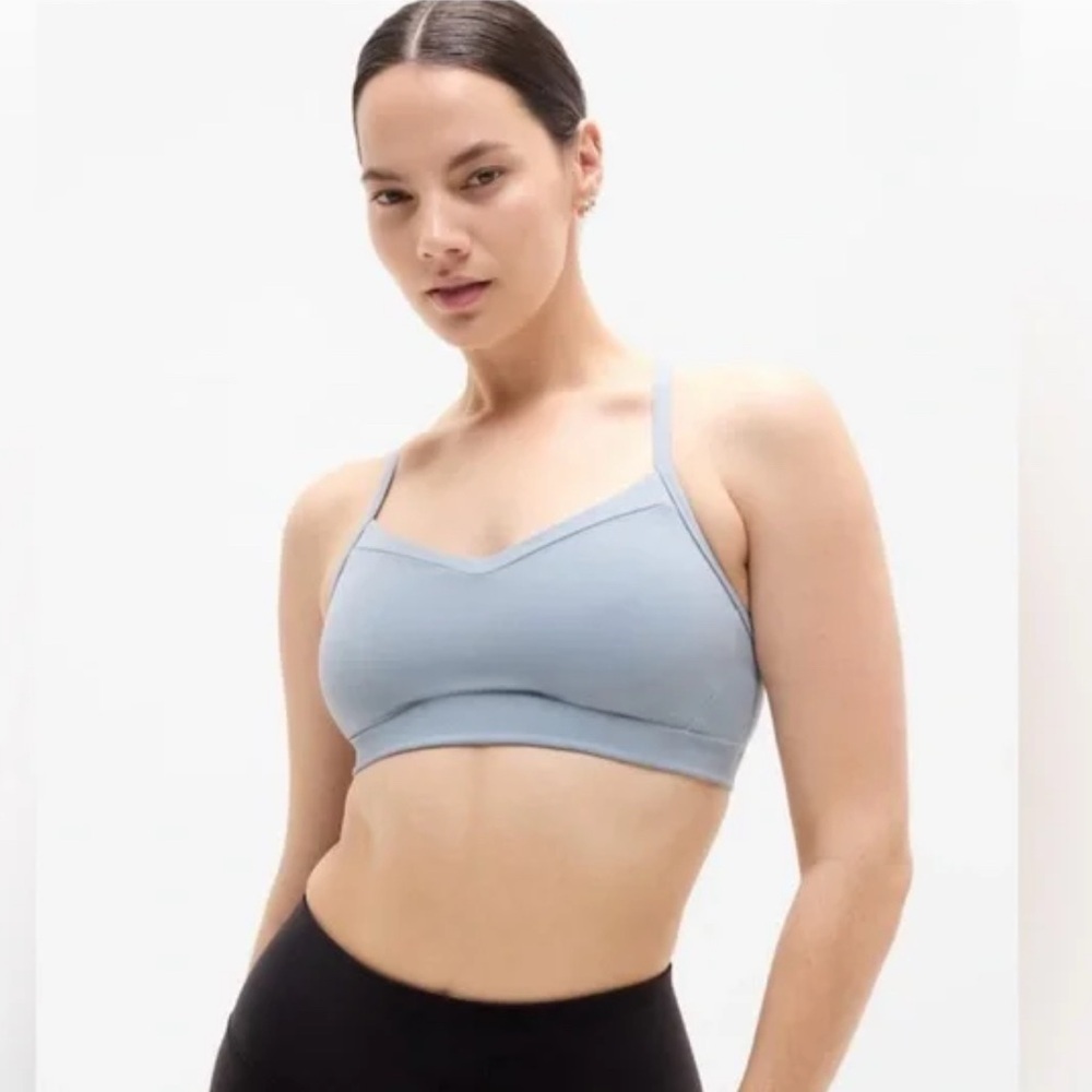 NWT Athleta Vital Blue Star Bra Size XS (best for A-C Cups)